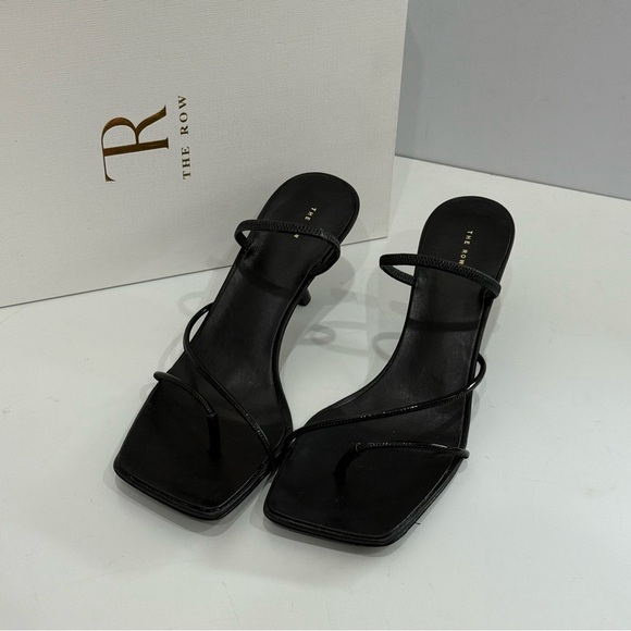 The Row Shoes - The Row Women's Black Sandals